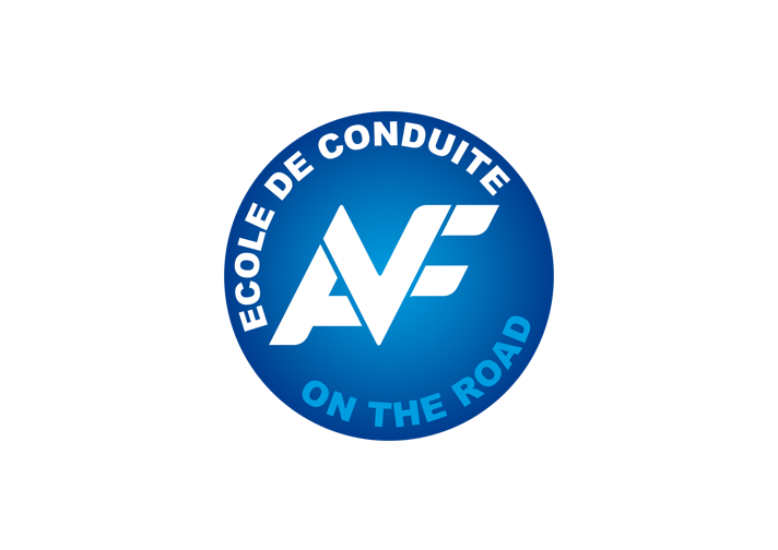 Logo AVF on the road